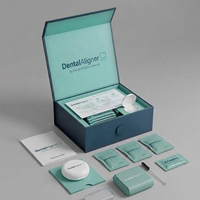 Boîtes d'emballage de laboratoire dentaire, logo imprimé personnalisé, boîte d'alignement dentaire