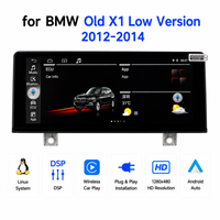 Système multimédia automobile Linux à démarrage rapide de 10,25 pouces avec CarPlay sans fil et Android Auto pour BMW X1 F48 F49 2012-2014, écran tactile IPS