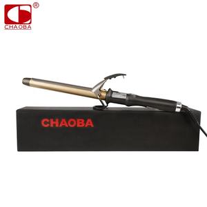 CHAOBA-máquina rizadora de pelo con calor de cerámica, máquina rizadora de cerámica de 26mm, con etiqueta privada, OEM, nueva tecnología - Product Image 3