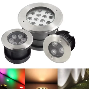 Lampe souterraine LED étanche <span class=keywords><strong>pour</strong></span> l'<span class=keywords><strong>extérieur</strong></span> RGB <span class=keywords><strong>Spot</strong></span> encastré dans le sol du sol Lampe Uplight <span class=keywords><strong>pour</strong></span> la place de l'escalier de jardin - Product Image 6