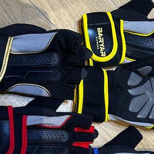 Guantes Deportivos de Medio Dedo de Cuero de Primera Calidad para Gimnasio, Fitness y Levantamiento de Pesas, Antideslizantes y Ligeros - Product Image 5