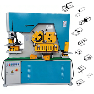 Machine de poinçonnage et de cisaillement à double cylindre de la série Q35Y, personnalisable en usine, pour <span class=keywords><strong>le</strong></span> travail du fer hydraulique - Product Image 1