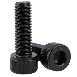 สกรูหัวจม DIN912 316L สกรูหัวหกเหลี่ยมหกเหลี่ยมหกเหลี่ยม M3 A4สีดำหกเหลี่ยม - Product Image 5