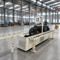 Machine de profilage à froid entièrement automatique pour profilés en acier léger en U avec découpe en vol et commande PLC hydraulique