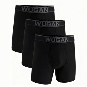 Sous-vêtements pour hommes Hex Technology, boxers, séchage rapide, respirant, <span class=keywords><strong>anti</strong></span>-odeur, sport, fitness, entraînement, course à pied, compression, soutien - Product Image 3