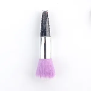 natural crystal gemstone gravel crystal make up brush for woman