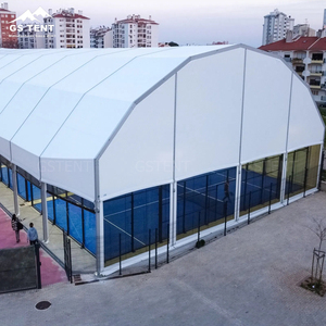 Cubierta de 40x30m <span class=keywords><strong>para</strong></span> Cancha de Bádminton, Carpa Poligonal <span class=keywords><strong>para</strong></span> Pistas de Pádel, Carpas de PVC Resistentes - Product Image 1