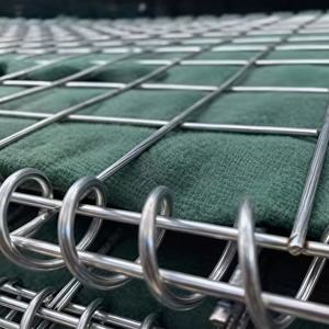 Conception de mur en <span class=keywords><strong>gabion</strong></span> avec maille soudée à trous carrés, coût et prix par mètre pour les projets de gabions - Product Image 4