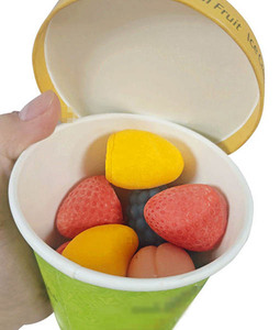 Icedelight 140g món tráng miệng đông lạnh đồ ăn nhẹ xoài kem trái cây nhỏ hình dạng kem hỗn hợp kem trái cây - Product Image 1