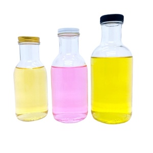Botella de Vidrio Transparente de 8oz 12oz 16oz con Tapa de Aluminio y Plástico Hermética para Jugos y Bebidas Alcohólicas - Product Image 6