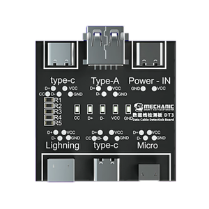 MECHANICDT3データライン検出ボードUSBケーブルテスターiOS用短絡オンオフスイッチングAndroidType-Cテストボードツール - Product Image 2
