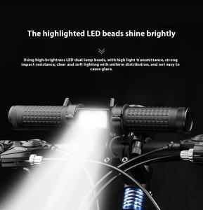 Support de phare de vélo multifonctionnel 5 en 1 - 1200Lm IPX65 Étanche 5000mAh USB Rechargeable Support de téléphone/montre - Product Image 3