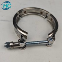 Collier de serrage V-Band pour turbocompresseur HC 6732-81-8220 en acier inoxydable, garantie de 3 mois pour E320D C6.4 pour 6D102 6D107
