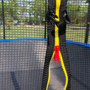<span class=keywords><strong>Trampoline</strong></span> de divertissement familial pour enfants en plein air en acier inoxydable renforcé de <span class=keywords><strong>8</strong></span> <span class=keywords><strong>pieds</strong></span> - Product Image 5