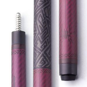 Taco de Billar de Fibra de Carbono para Snooker y Pool, 12.5mm, Profesional, Baja Desviación, Venta al Por Mayor - Product Image 1