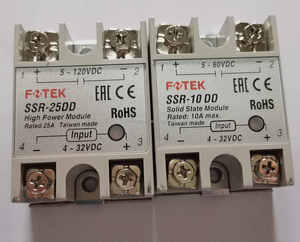 ตัวแทนจำหน่าย โซลิดสเตตรีเลย์เฟสเดียว SSR-05DD SSR-10DD SSR-25DD SSR-50DD SSR-75DD รีเลย์ FOTEK - Product Image 4