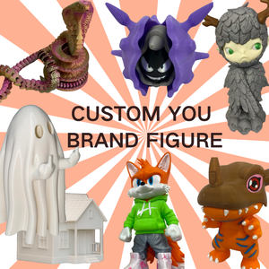 OEM & ODM 3D In Ấn PLA PVC Petg Mềm Vinyl Đồ Chơi Tùy Chỉnh Thương Hiệu Nhân Vật Hình Cá Nhân Phim Hoạt Hình Mô Hình Hành Động Hình Nhà Sản Xuất - Product Image 1