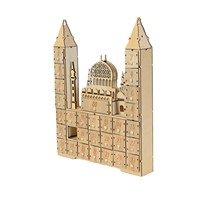 Calendrier de l'Avent en bois pour le Ramadan, calendrier de compte à rebours de 30 jours pour l'Eid Mubarak, décoration de maison musulmane en forme de mosquée, cadeau du Ramadan