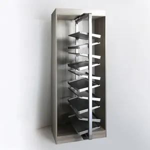 Metal Multi Layer Rotating Shoe Cabinet Storage Organizer Shoe Rack For Home Display Hold Shoes