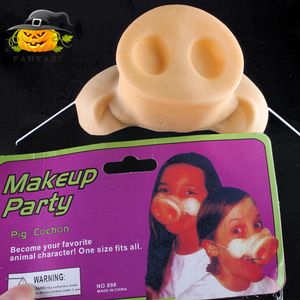 Nariz de Cerdo de Vinilo, Talla para Adultos y Niños, Accesorio de Disfraz para Películas - Product Image 2