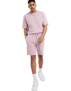 Short de Sport d'été pour homme, collection 100%, coton, uni, survêtement, vente en gros - Product Image 1