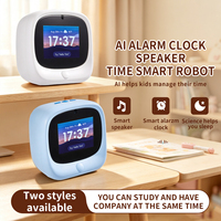 Jam Alarm Pintar AI BW2 untuk Anak, Speaker Interaktif dengan Obrolan Suara, Timer Pomodoro, Pemutar Cerita, Mainan Edukasi untuk Anak, Hadiah