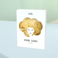 Boîte d'emballage en papier kraft avec fenêtre pour pâtes noddles nouveau design