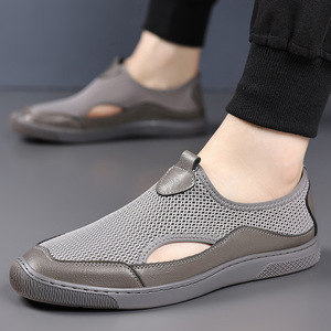 รองเท้าตาข่ายลำลองระบายอากาศสำหรับผู้ชายรุ่นใหม่ประจำฤดูร้อนปี 2026 |   รองเท้าแตะแบบตาข่าย, รองเท้าผู้ชายพื้นนุ่ม - Product Image 2
