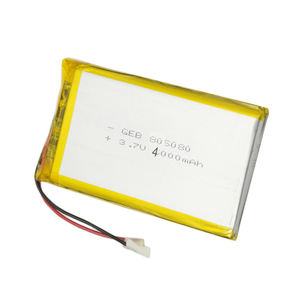 GEB battery top model in 2018 3,7 V 4000 mAh lithium-polymer battery GEB 805080 LiPo battery - Product Image 1