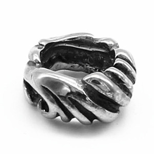 yunnique Stainless Steel <b>Spacer</b> Bead Irregular Shape For Bracelet Making Jewelry Findings GZY-PJ0068 - Product Image 5