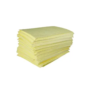 100% 聚丙烯黄色重危险化学吸收剂垫