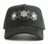 Gorras de Béisbol Estilo Deportivo Barbas, de Algodón, 5 Paneles, con Visera Curva Cromada y Bordado, Modelo B CROSS Beard
