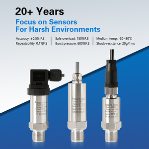 Holykell 4-20mA 0-10V Đầu Dò áp suất máy phát áp suất không khí cảm biến áp suất nước - Product Image 3