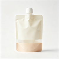 Pochette d'emballage cosmétique personnalisée avec logo imprimé, sac en plastique en aluminium pour crème, lotion, masque, échantillon