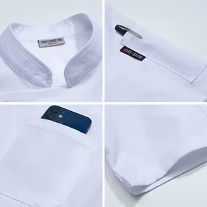 Custom Restaurant Uniforms With Logo Shirt Japanese Restaurant Uniform For Waitress Custom Chef Uniform Female