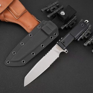 มีดโบวี่ปลายตรง ER TASK สำหรับตั้งแคมป์กลางแจ้ง ใบมีด N690 ด้ามจับ G10 ขนาด 20 ซม. ความหนา 5.5 มม. สำหรับตัด งาน OEM DIY/อุตสาหกรรม - Product Image 4