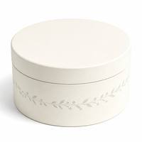 Boîtes rigides personnalisées recyclables de grande taille avec logo doré, finition mate UV, boîte cylindrique pour fleurs ou chapeaux avec couvercle