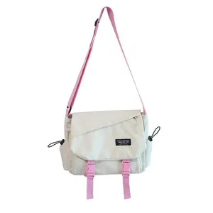 Laptop shoulder bag 600d ladies polyester,school teenage sling bag college girls shoulder bags