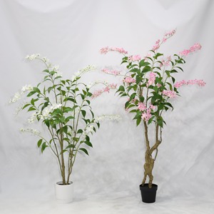 <span class=keywords><strong>Jazmín</strong></span> Artificial de Alta Gama, Árbol de <span class=keywords><strong>Jazmín</strong></span> Llorón, Decoración para Ventanas Interiores, Planta Verde Biónica, Bonsái Artificial - Product Image 6