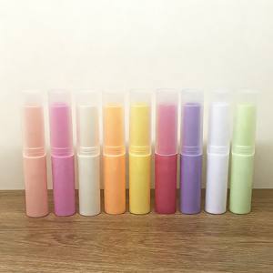 Tubos de lápiz labial estilo coreano, disponibles en 3g/4g. Tubos de lápiz labial beige, tubos de cera para hacer lápices labiales caseros. Tubos de lápiz labial de diez colores - Product Image 3