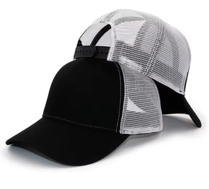 High Quality High Profile Mesh Trucker <b>Hat</b> 6 Panel Sports Cotton Cap Custom Embroidery Logo for Outdoor Activities - Product Image 6