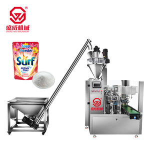 Custom Dry Powder Custard Chili 500G <b>Protein</b> Curry Packaging Filling and 1Kg Laundry Ground <b>Coffee</b> Premade Packing Machine - Product Image 1