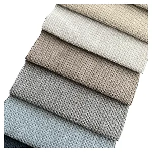 2023 vente chaude multicolore couleurs personnalisées nouveau canapé tissu d'ameublement polyester velours chenille meubles tissu