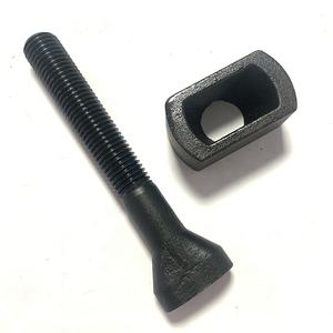 Оптовая продажа, высокопрочные болты и гайки с овальной головкой 8,8 класса черного цвета - Product Image 5