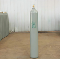 Cilindro de Helio Industrial de Alta Pureza de 20L, Sin Costuras, de Alta Calidad, para Maquinaria Industrial de Precisión
