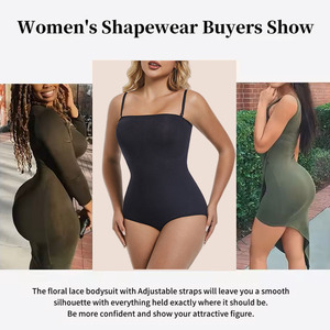<span class=keywords><strong>Combinaison</strong></span> pour femme, vêtements de maintien, contrôle du ventre, rehausseur de fesses, body sculptant, lisse, invisible <span class=keywords><strong>sous</strong></span> les vêtements, <span class=keywords><strong>sous</strong></span>-vêtements amincissants, <span class=keywords><strong>combinaison</strong></span> à col bas - Product Image 4