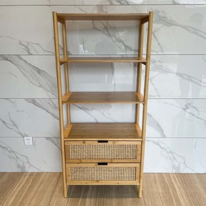 Leyenda de alta calidad al por mayor muebles de madera gabinete de tablero lateral de ratán Hutch dolap armarios habitacion gabinetes de Bambú - Product Image 5