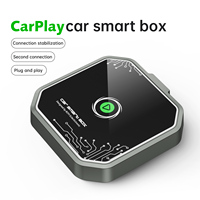 Adaptador Carplay Fuallwin Inalámbrico y con Cable USB, Dongle OEM Apple Car Play Convertido, Garantía de 1 Año