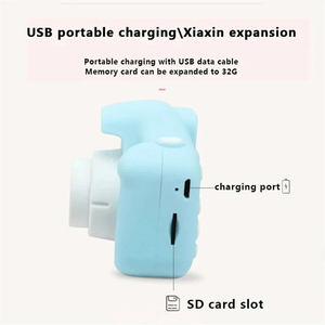 Appareil photo pour enfants, caméra de photographie pour enfants, objectif avant et arrière, vidéo Full HD, prise en charge de la carte MicroSD, lecteur MP3, cadeaux créatifs - Product Image 4