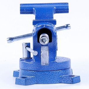 Hộ gia đình hướng dẫn Rod loại heavy duty 3.5 "/4.5" xoay cơ sở chế biến gỗ Bảng băng ghế dự bị <span class=keywords><strong>Vise</strong></span> với Anvil - Product Image 5